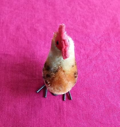 SteiffシュタイフRooster Henビンテージ※鶏おんどりめんどりペア