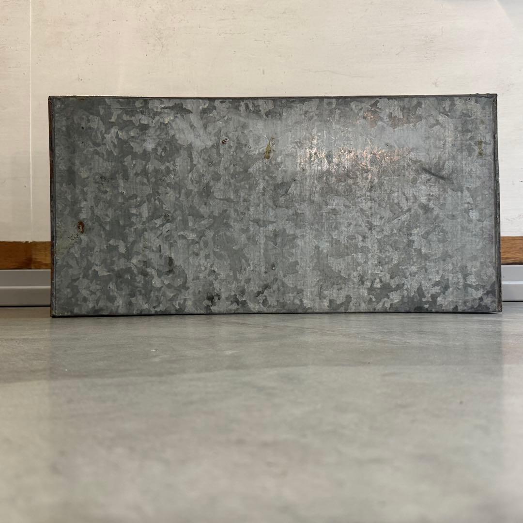 昭和レトロ 駄菓子屋 ショーケース アンティーク ガラス ブリキ (仕切と蓋無)