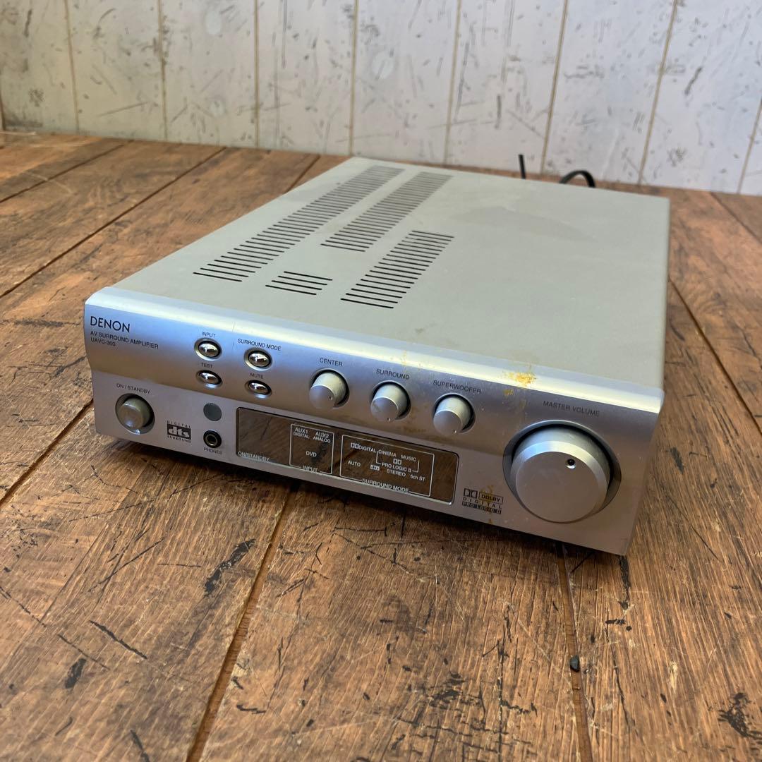 デノン AVアンプ UAVC-300 DVDプレイヤー デッキ サラウンドアンプ