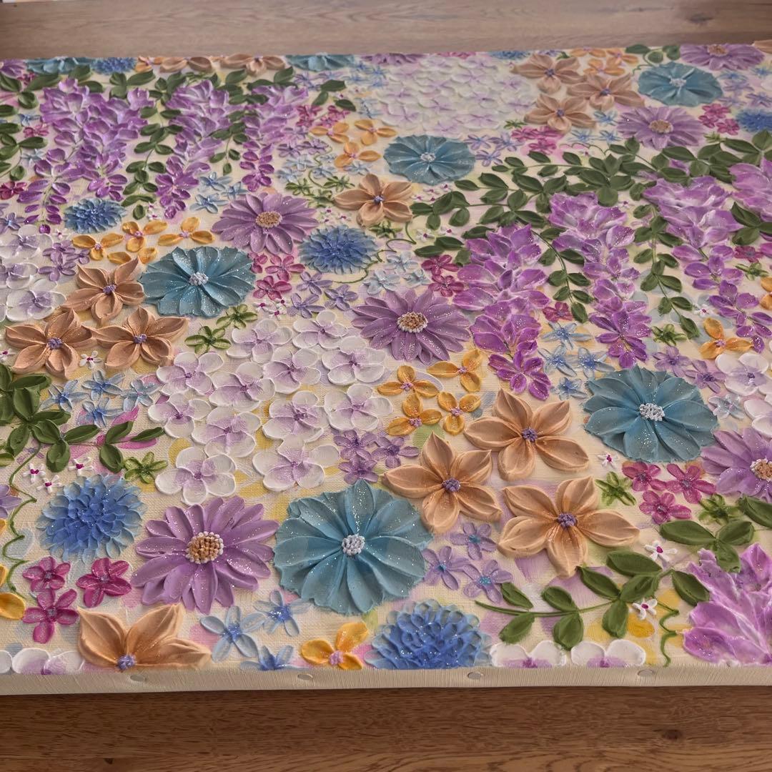 mayu様 ページ ／　藤の絵 コーヒーアート