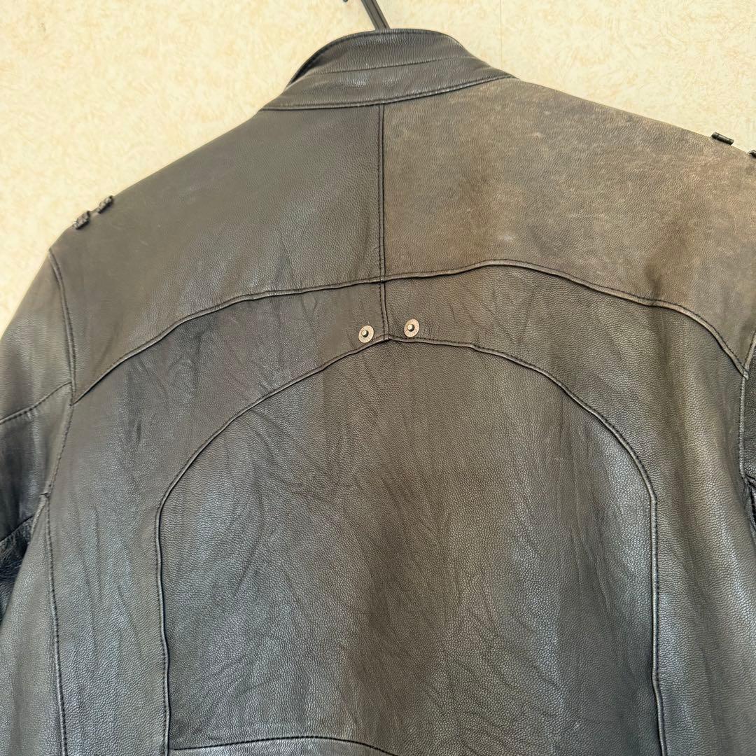 b926希少⭐︎PPFM 90s00sY2K八の字ラムレザーライダーarchive