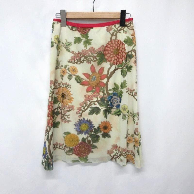 MY2055▲VIVIENNETAM▲ヴィヴィアンタム スカート シアー 0