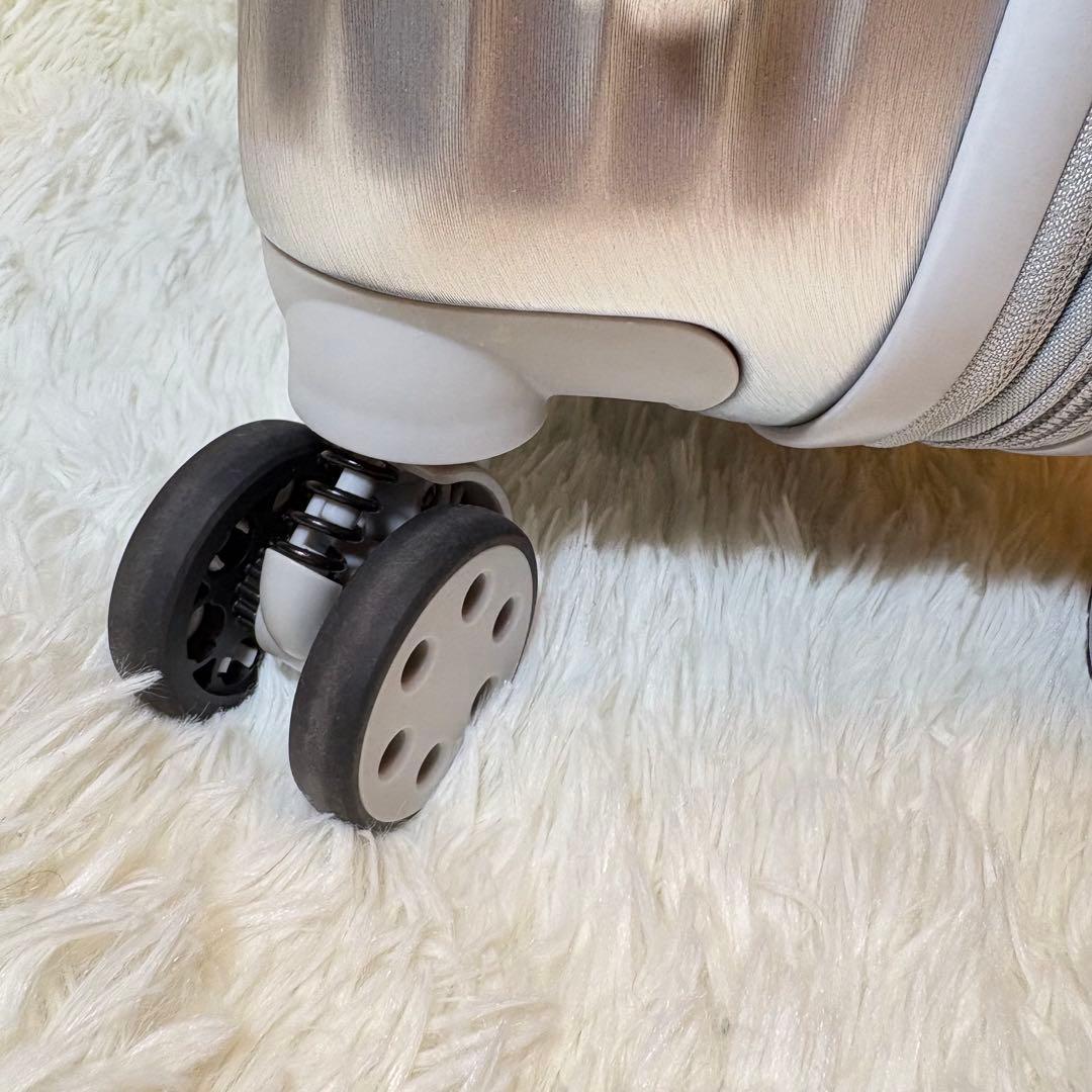 バッグ NEW ERA WHEEL CARRY CASE SMALL SILVER