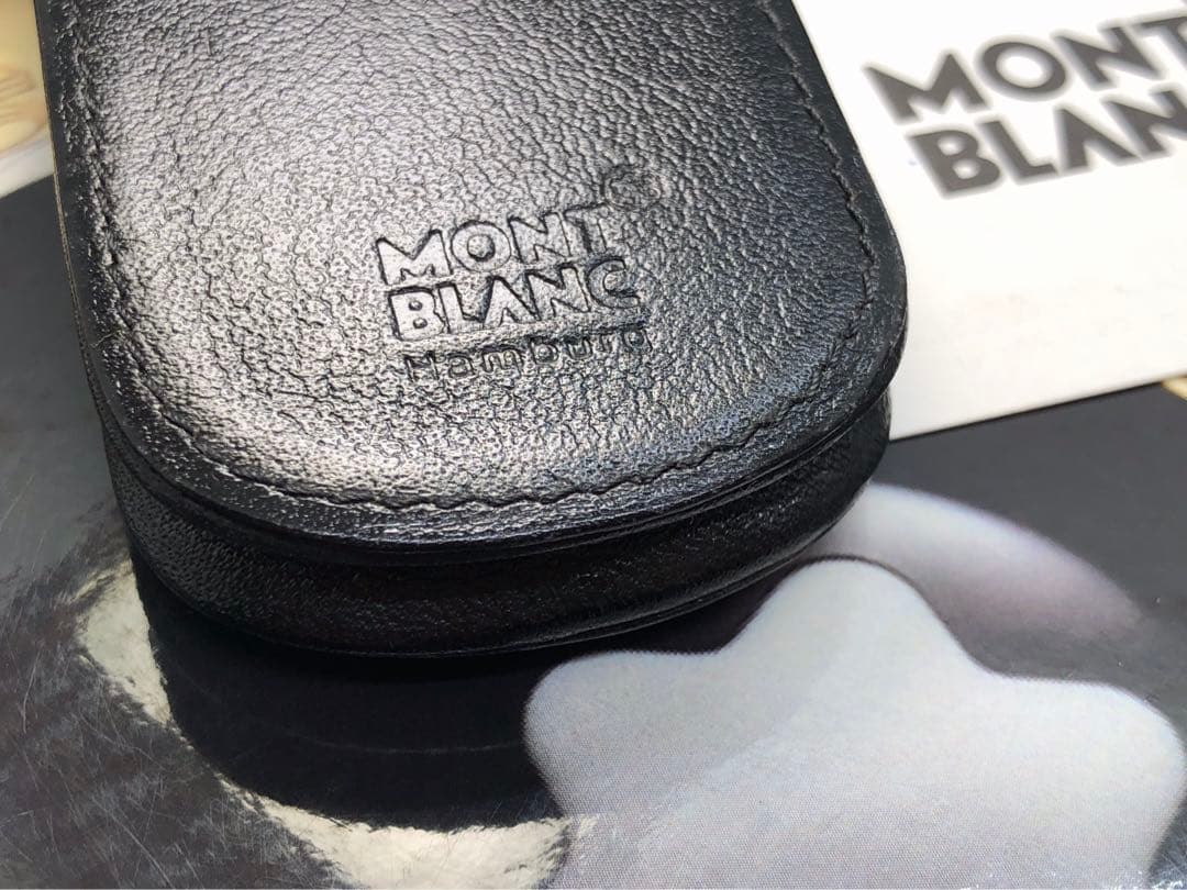 モンブラン　★稀少なヴィンテージ初期型マイスター★シエナ本革ペンポーチNo906