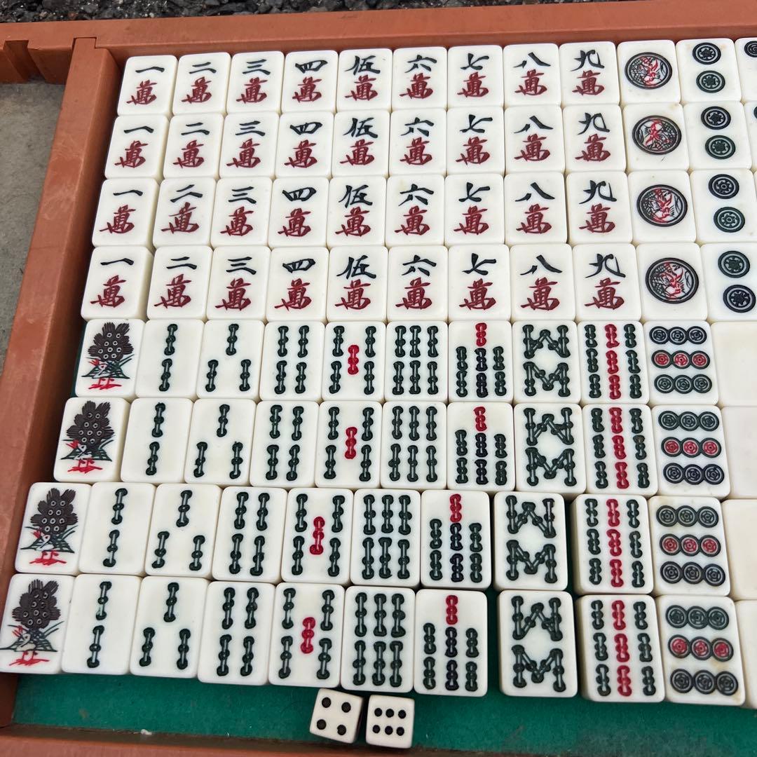 全自動麻雀卓用 麻雀牌セット 予備牌 美品