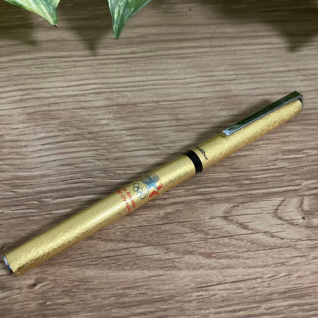 ぺんてる ボールペン エクスキャリバー ロス五輪