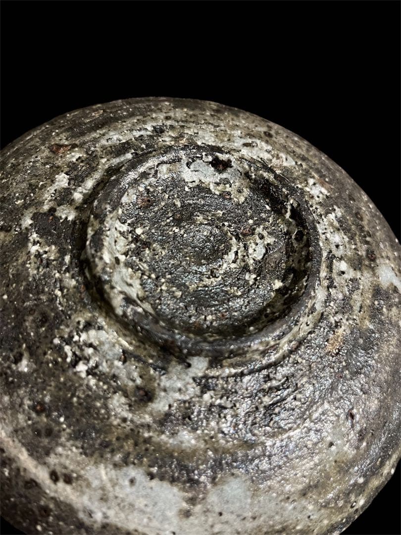 八田亨/黒三島/5寸（約15.5cm）民藝 皿