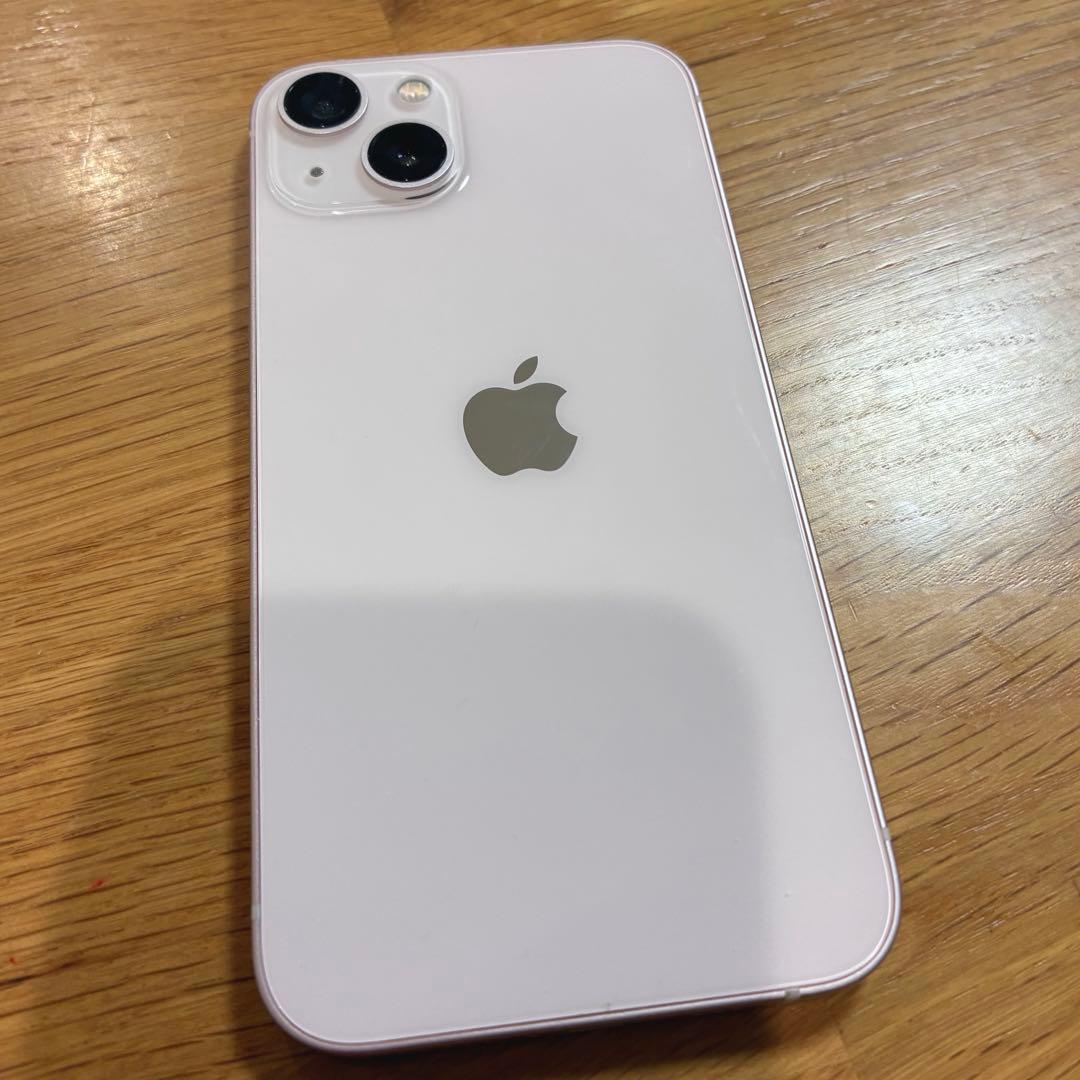 【256GB】iPhone 13 ピンク 箱ケーブル付 ※カメラ周辺のみヒビあり