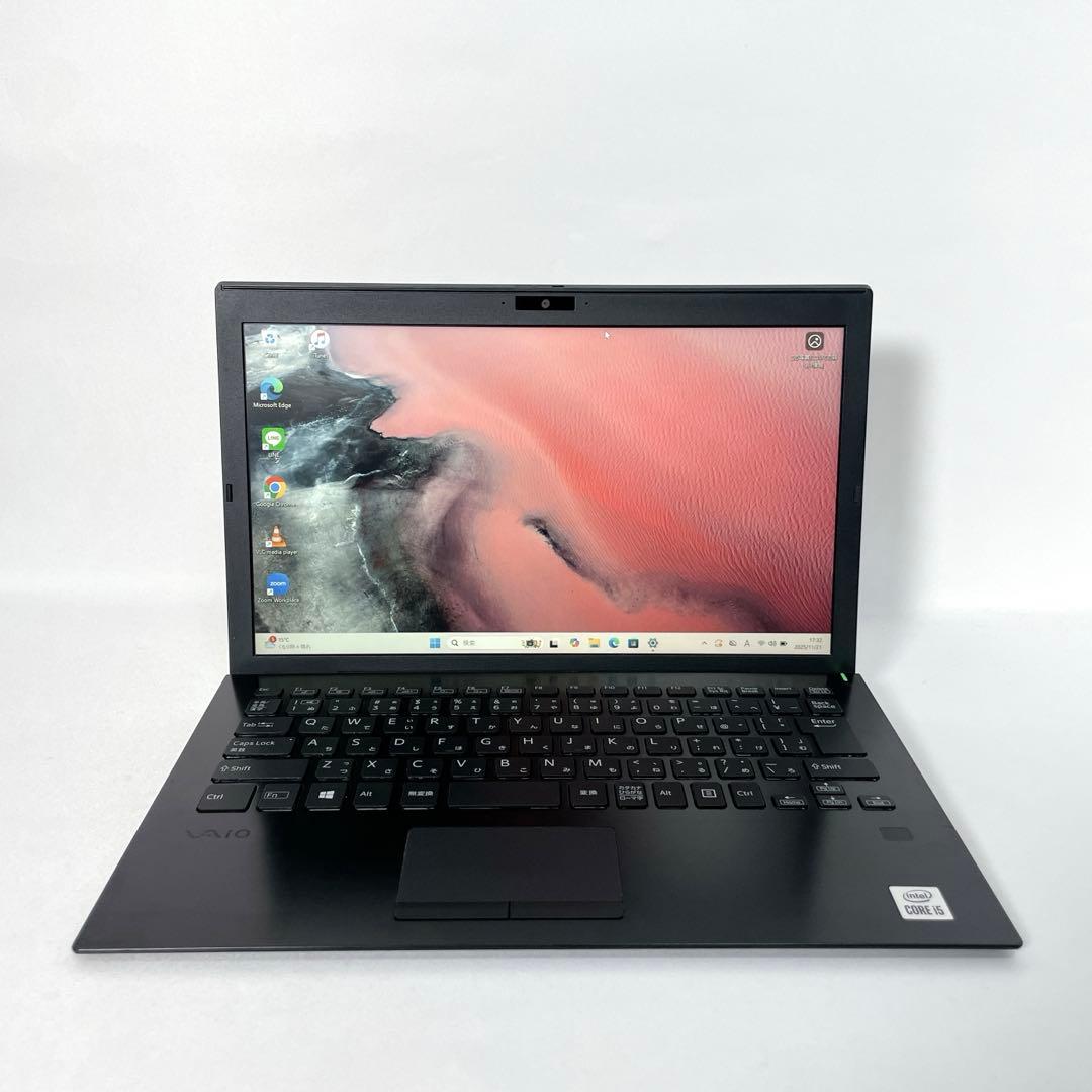 高性能ノートパソコン VAIO 13インチ 薄型 持ち運びに PC オフィス