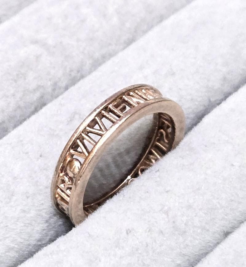 ヴィヴィアンウエストウッド　ウエストミンスターS925リング　11号　43109