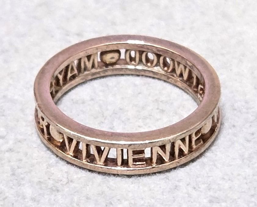 ヴィヴィアンウエストウッド　ウエストミンスターS925リング　11号　43109