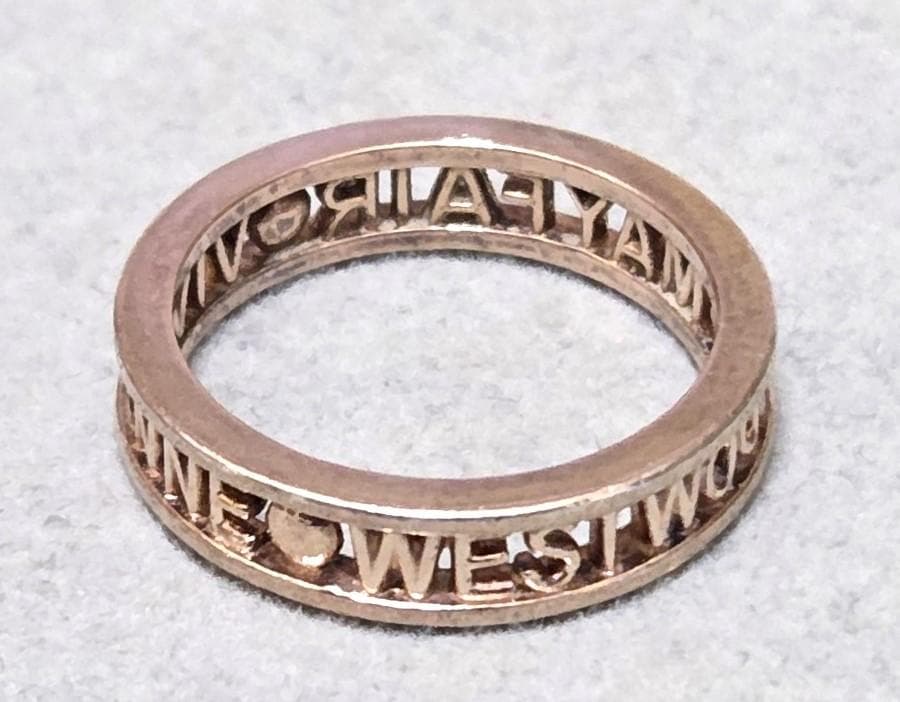 ヴィヴィアンウエストウッド　ウエストミンスターS925リング　11号　43109