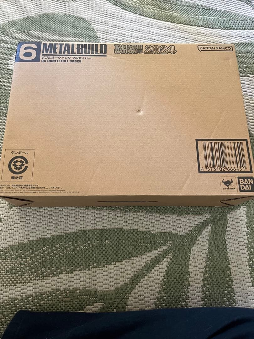 L BUILDメタルビルド ダブルオークアンタ フルセイバー新品未開封