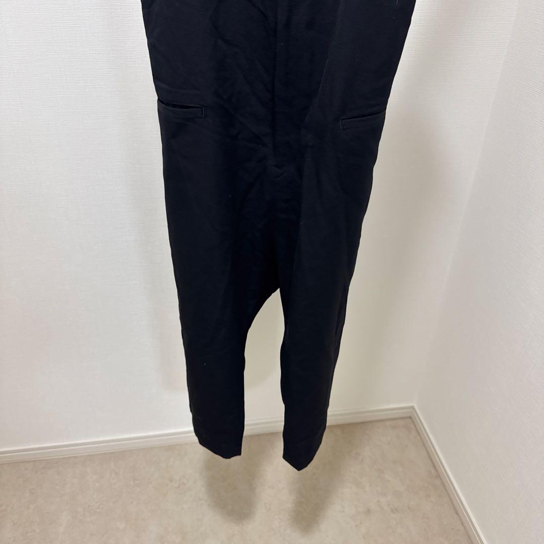LIMI feu サルエルパンツ　サスペンダー　黒　S