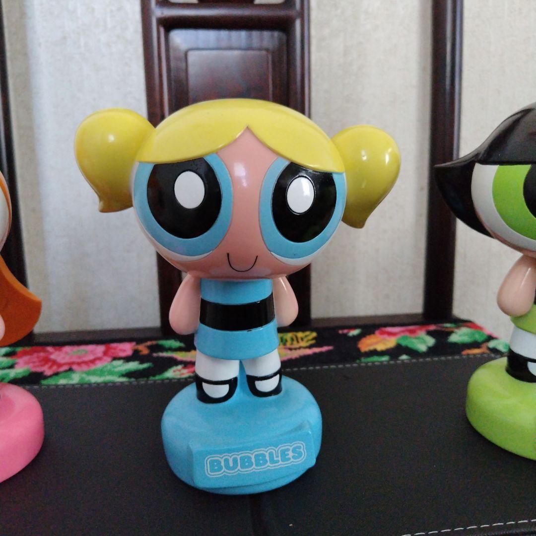 レア ★パワーパフガールズ 貯金箱 3体セット フィギュア