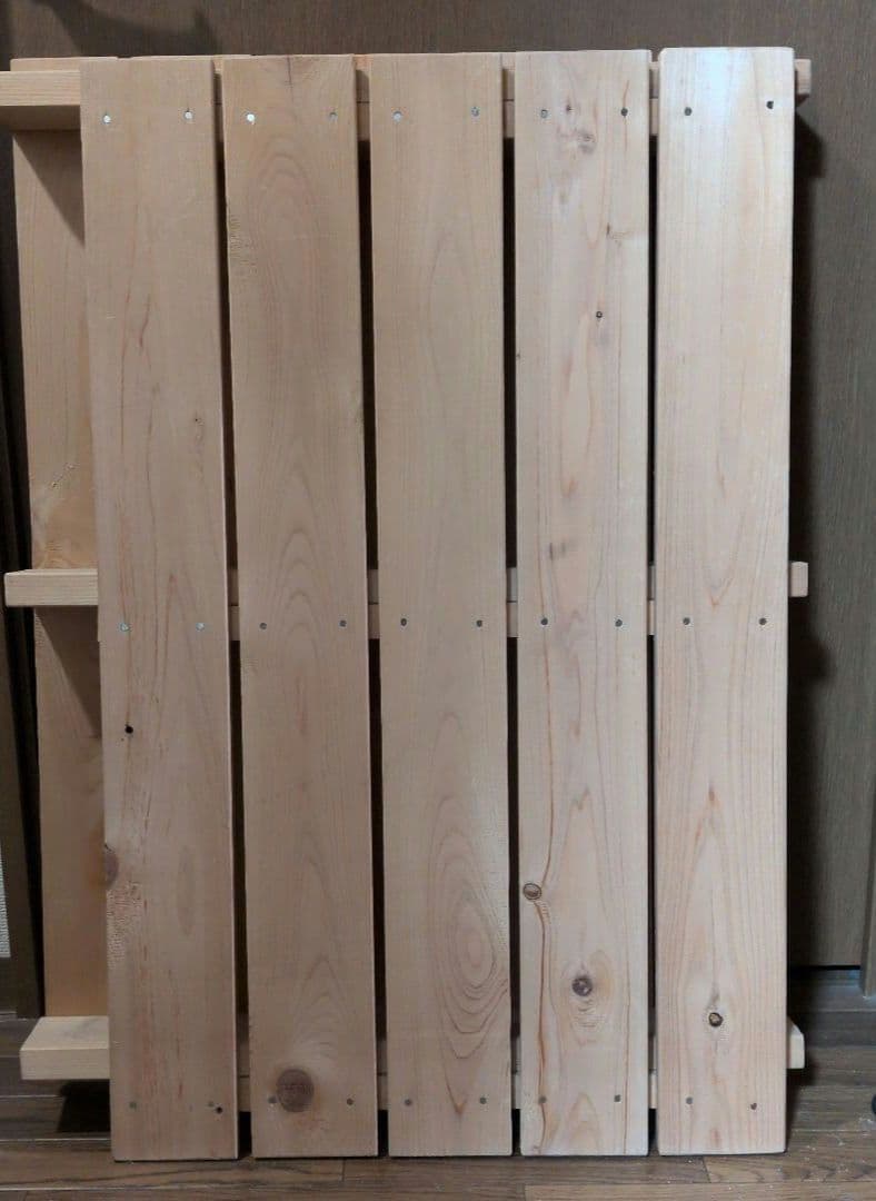 未使用　オーダー品　すのこ大小　２枚