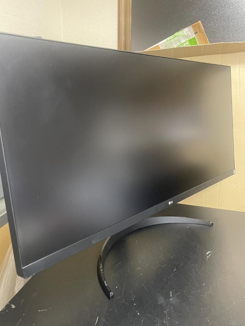 LG 34WP500 ウルトラワイドモニター 通電動作確認済み