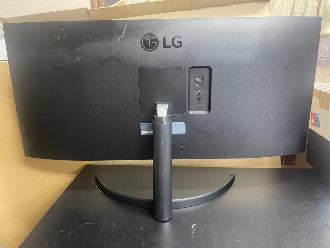 LG 34WP500 ウルトラワイドモニター 通電動作確認済み