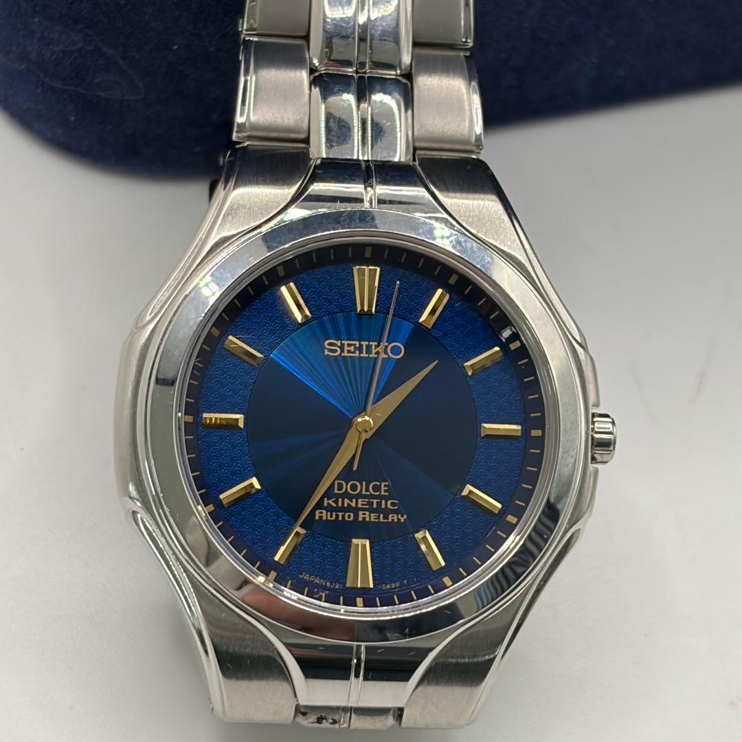 SEIKO☆DOLCE キネティック オートリレー箱・コマ付 稼働品 美品