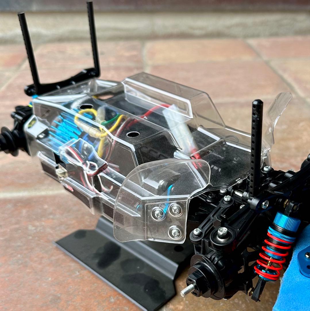 ゆ*ぎ様 タミヤ TT-02 シャーシ（メカ付き）