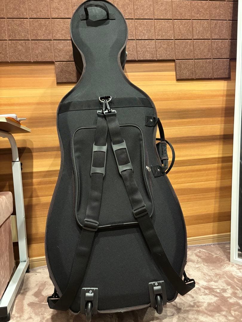 1/2 チェロ 木曽スズキ 1978 ほぼ新品ケース 弦交換済み カーボン弓