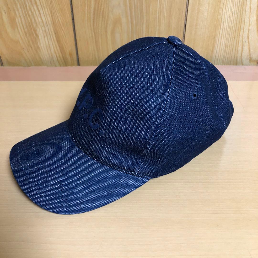 A.P.C. ダークブルー ベースボールキャップ60サイズ