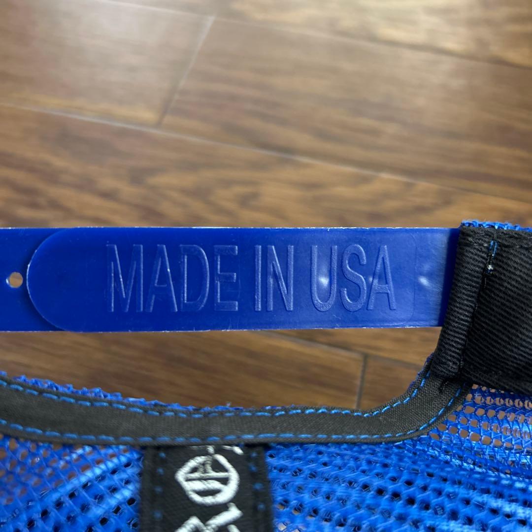 CHROME HEARTS/クロムハーツ トラッカーキャップ ホワイト/ブルー