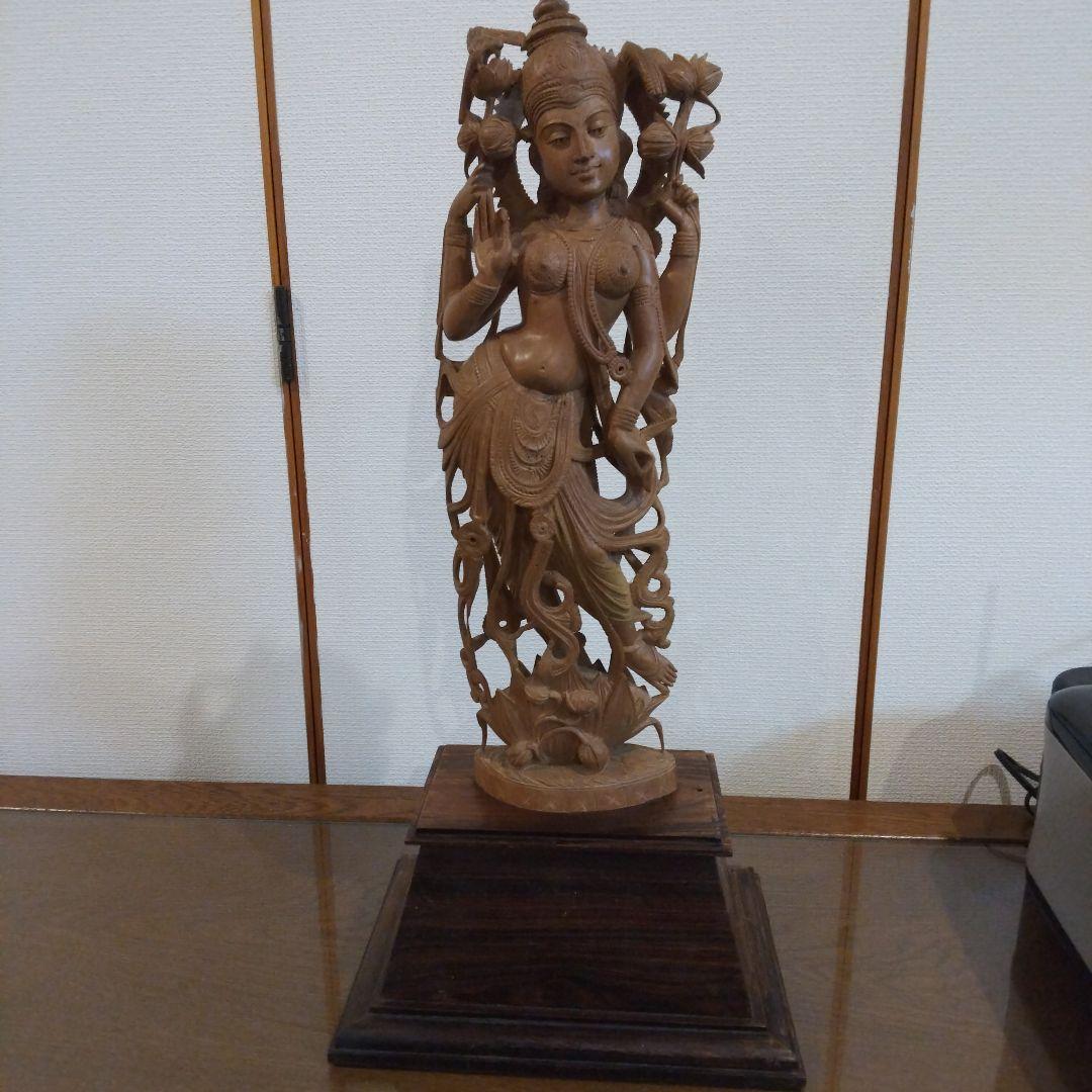 ふ*き様 木製仏像