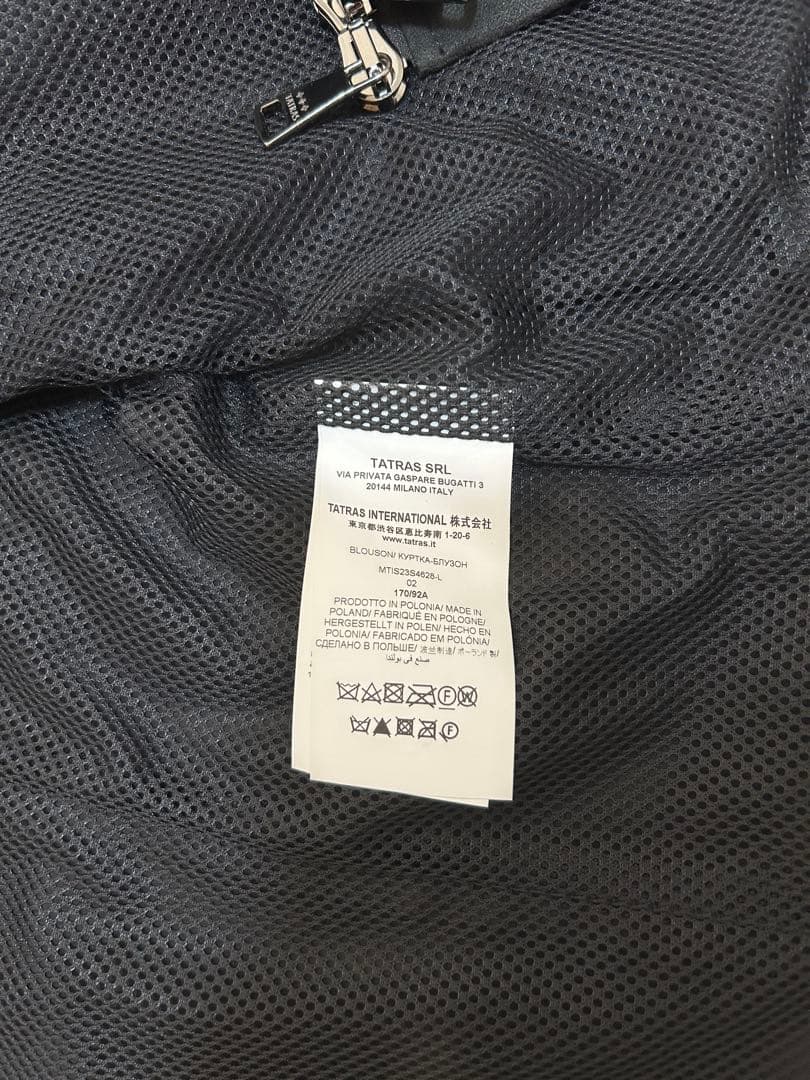 TATRA MERIDE ブラック テクニカルスェードライダースジャケット 02