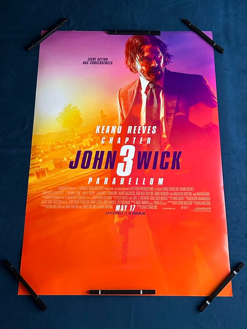 ジョン・ウィック3 パラベラム　USオリジナル映画ポスター