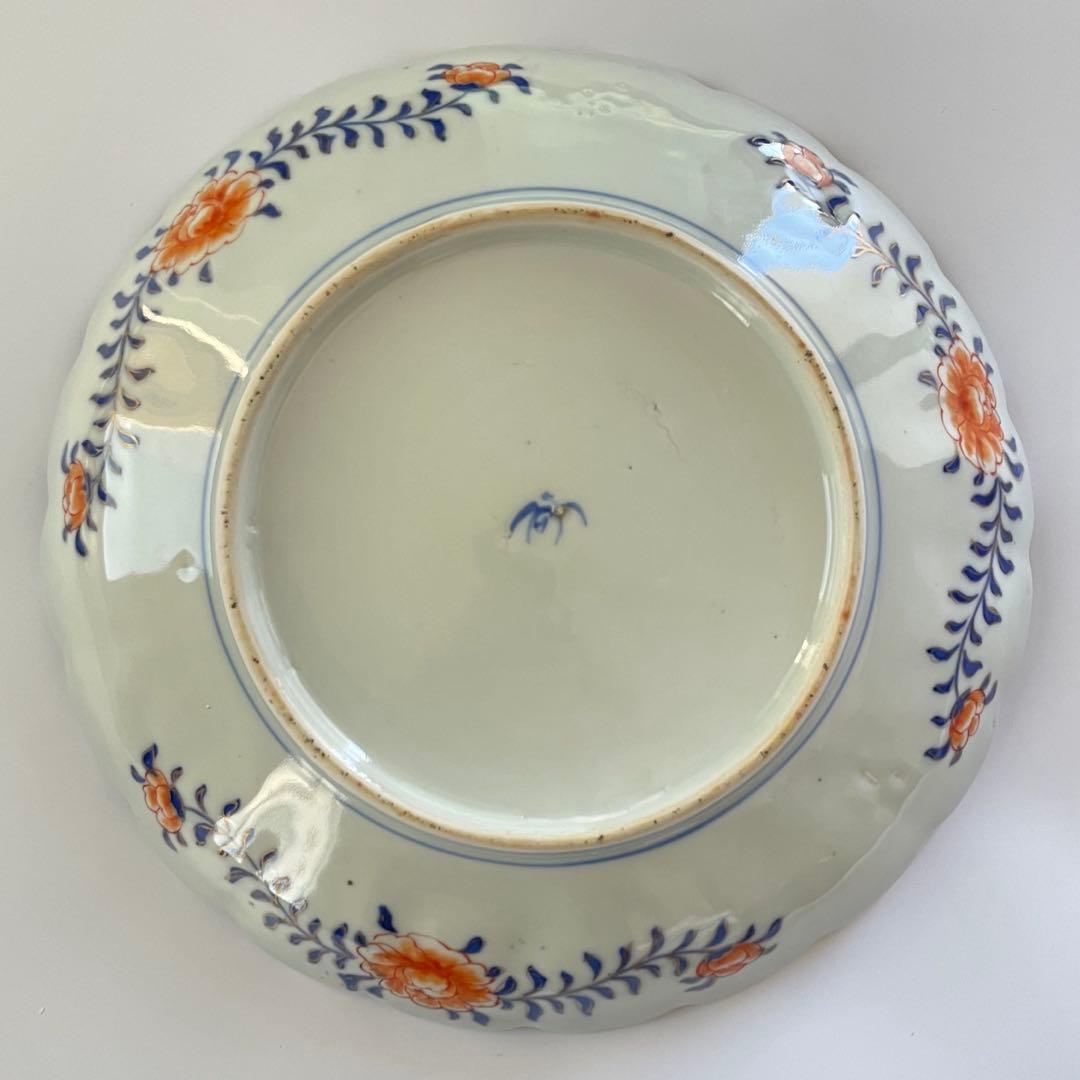 香蘭社　錦手　菊花皿　伊万里　有田　オールド香蘭社　明治時代