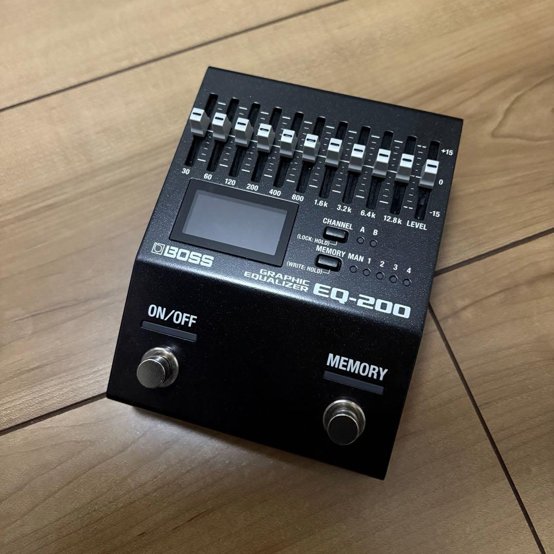 【ほぼ新品】BOSS EQ-200 グラフィックイコライザー