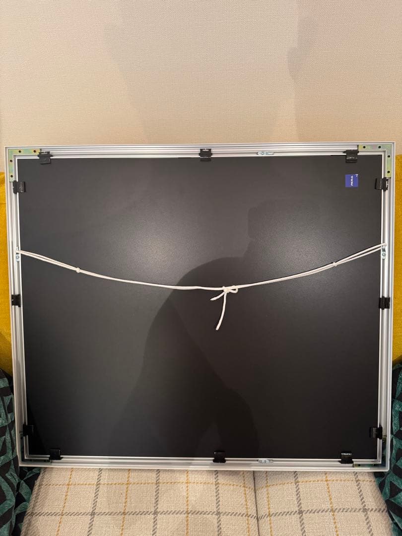 村上隆 マルチカラーダブルフェイス イエロー エディション 直筆サイン 装額済