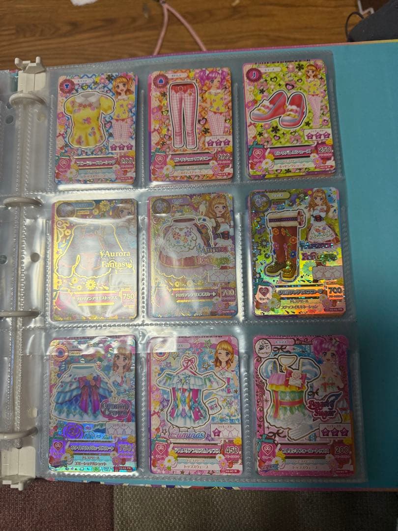 アイカツカードまとめ売り バインダー付き