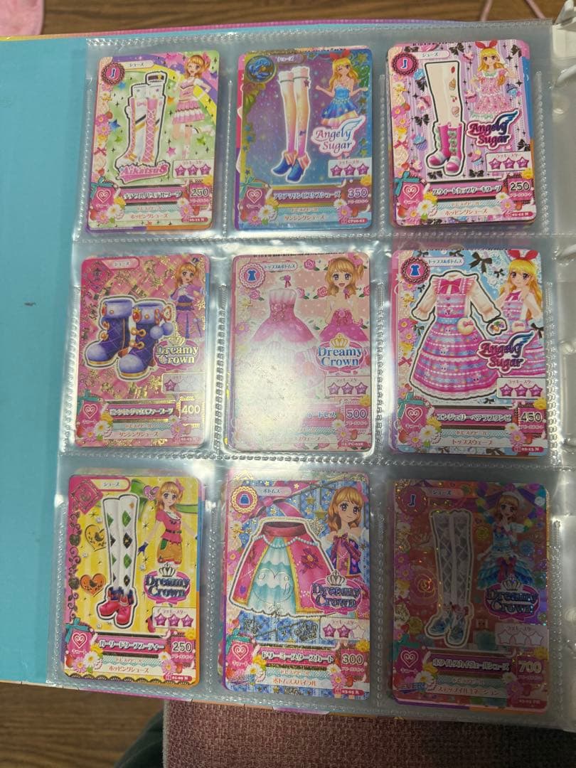 アイカツカードまとめ売り バインダー付き
