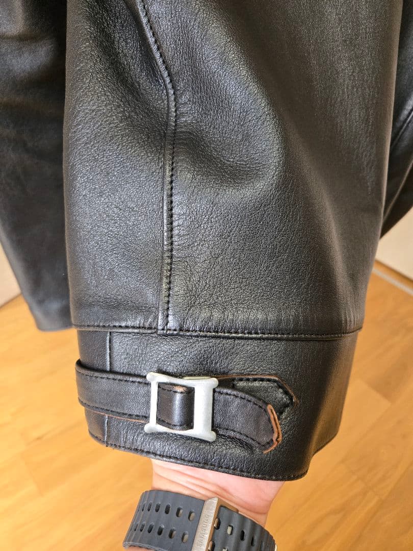 【茶芯】羊革 アディクトクローズ AD-01 ブラック 40