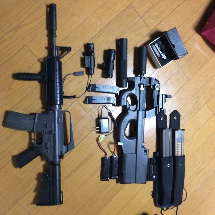 東京マルイ P90TR コルトAR15 電動ガン