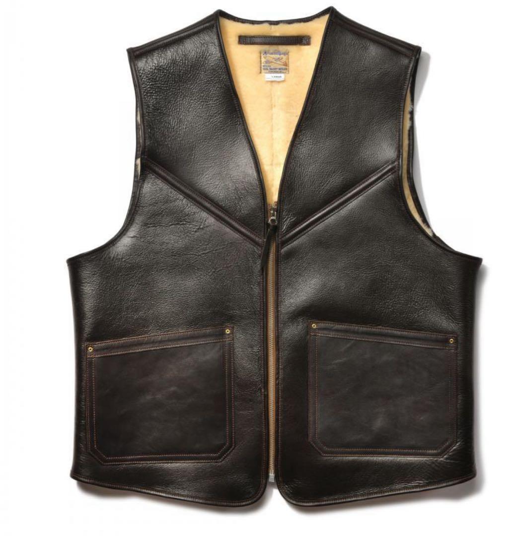 リアルマッコイズ シープスキン ボア レザー ムートン