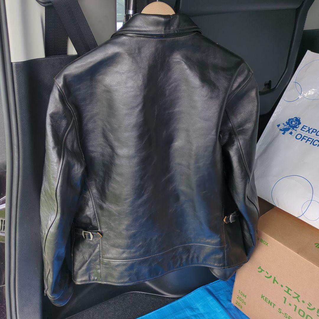 30s レザースポーツジャケットNELSON/THE REAL McCOY'S