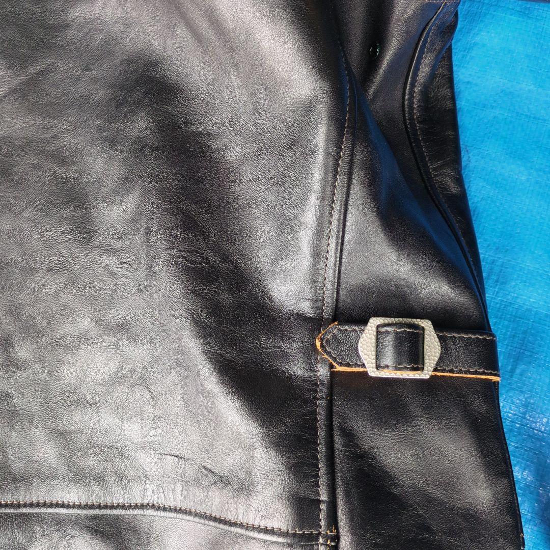 30s レザースポーツジャケットNELSON/THE REAL McCOY'S