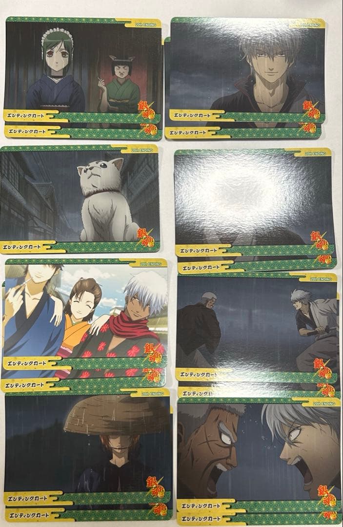 銀魂　かぶき町絵札コレクション　まとめ売り　BOX購入特典付き