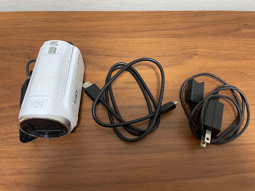 SONY HANDYCAM HDR-CX670 ホワイト 2015年製