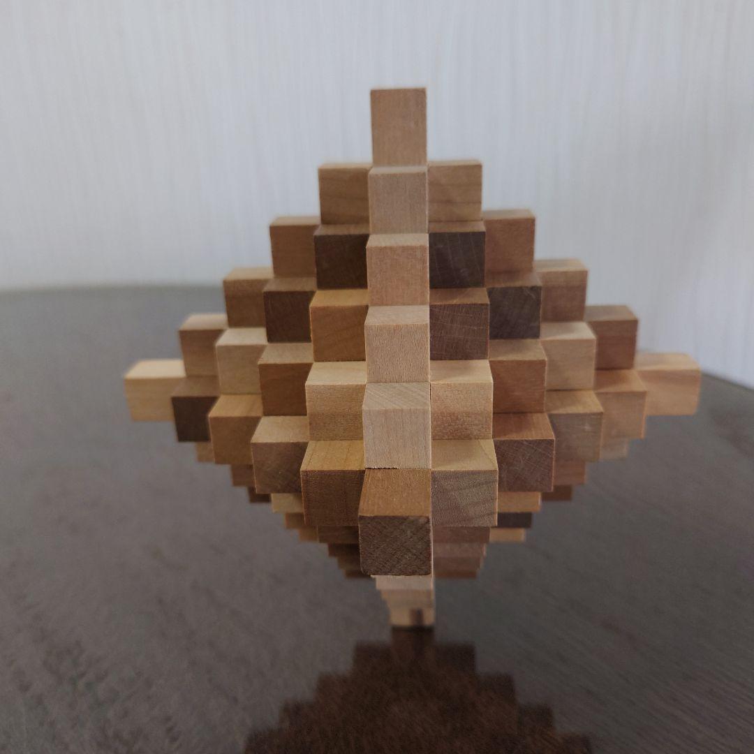 【希少】山中組木工房　51本組木