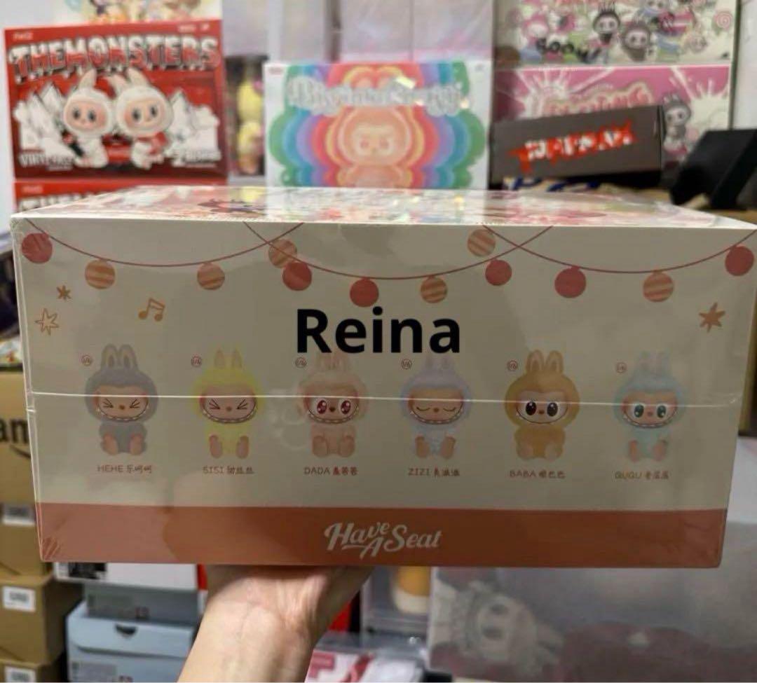 LABUBU THE MONSTERS Have A Seat ぬいぐるみ 1点