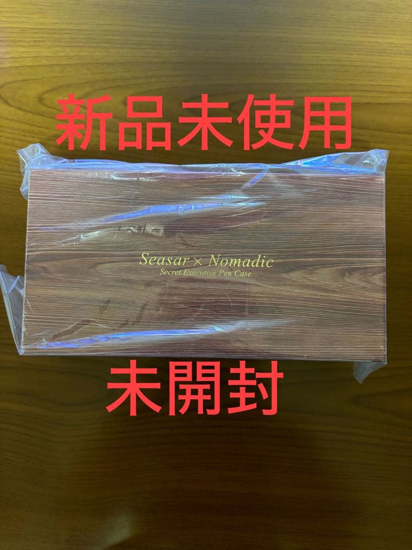 新品未開封　ノーマディック 黒色　SY-01 しーさーコラボペンケース　1個
