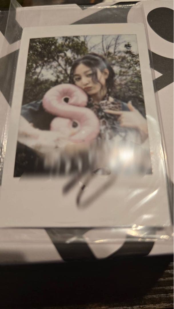 TWICE ENEMY ジヒョ チェキ　直筆サイン入り