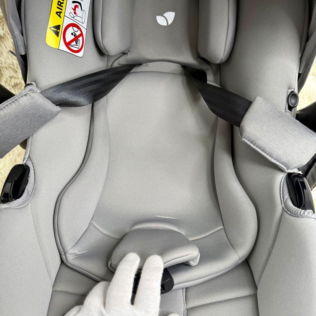 【極美品】 Joie i-Snug2 チャイルドシート 新生児対応 グレー