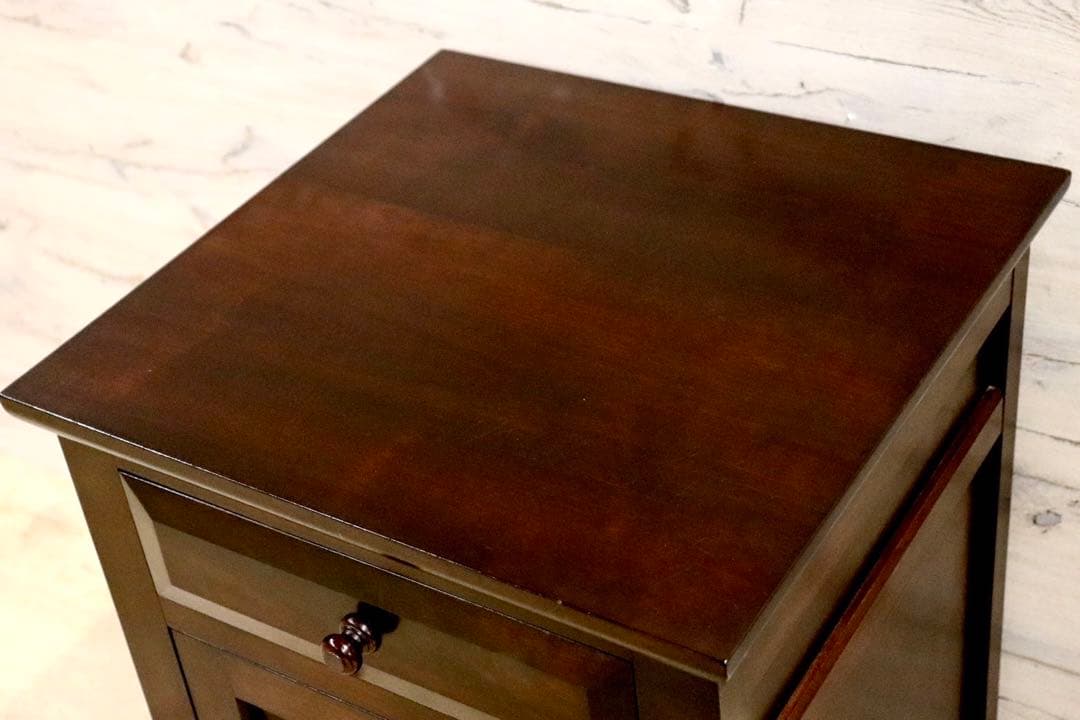 GMIS23B○松本民芸家具 電話台 チェスト リビング収納 引出し 収納