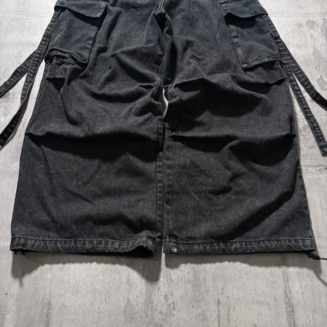 ジャケット・アウター leather jacket buggy parachute pants y2k