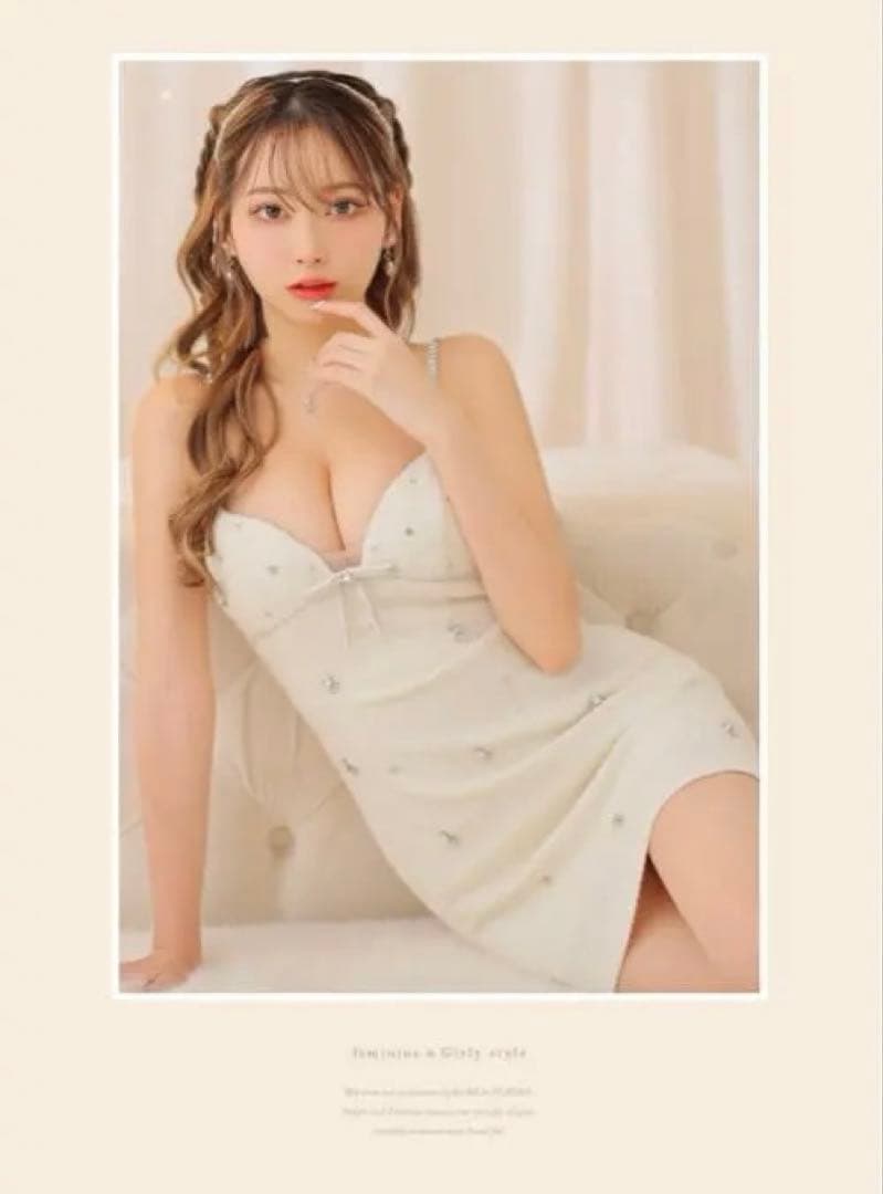 即日発送 robe de fleurs キャバドレス ローブドフルール